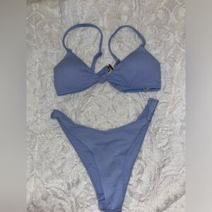 Blue bikini